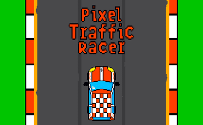 Pixel Traffic Racer Banner