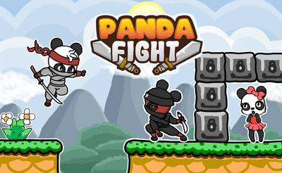 Panda Fight Banner