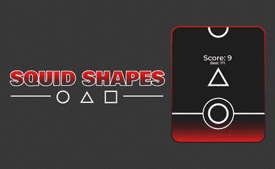 Squid Shapes Banner