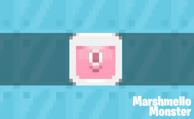 Marshmello Monster Banner