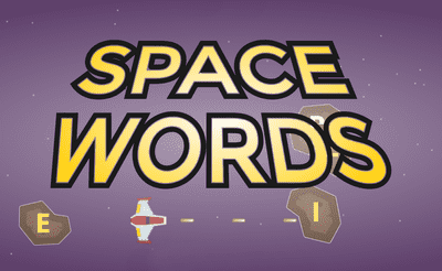 Space Words Banner
