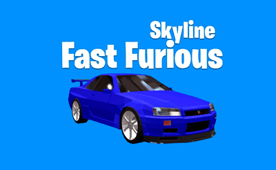 Fast Furious Skyline Banner