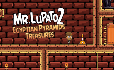 Mr. Lupato 2: Egyptian Pyramids Treasures Banner