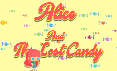 Alice and the Lost Candy Banner