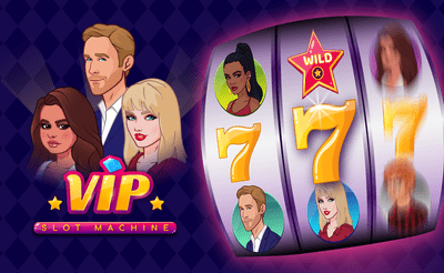 VIP Slot Machine Banner