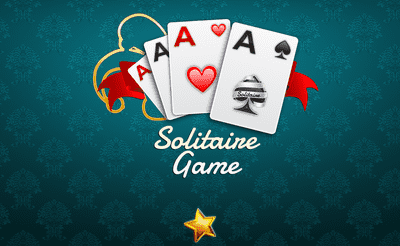 Classic Golf Solitaire Card Game Banner