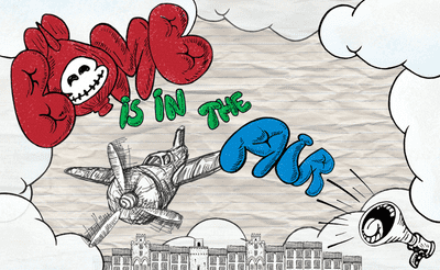 Bomb is in the air Banner
