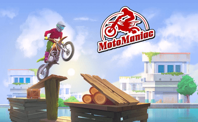 Moto Maniac Banner