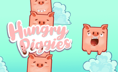 Hungry Piggies Banner