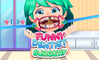 Funny Dentist Surgery Banner