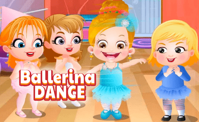 Baby Hazel Ballerina Dance Banner