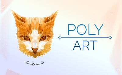 Poly Art Banner