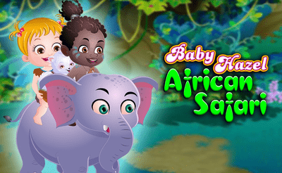 Baby Hazel African Safari Banner