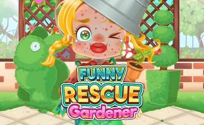 Funny Rescue Gardener Banner