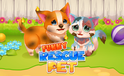 Funny Rescue Pet Banner