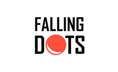Falling Dots Banner