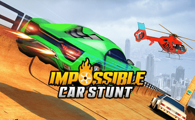 Impossible Car Stunt Game Banner
