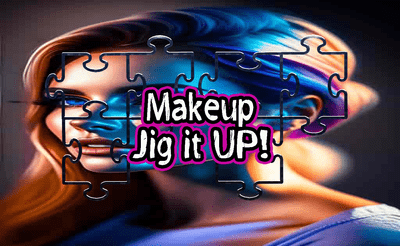 Makeup Jig it Up! Banner