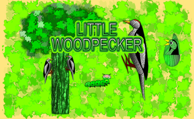 Little Woodpecker Banner