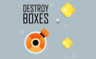 Destroy Boxes Banner