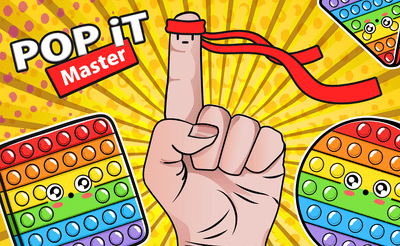 Pop It Master Banner