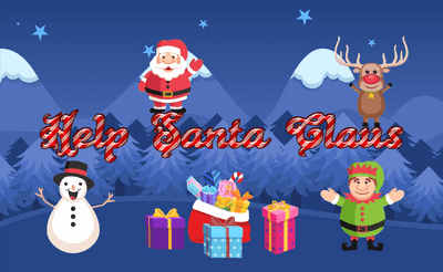 Help Santa Claus Banner
