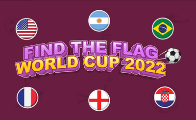 Find The Flag World Cup 2022 Banner