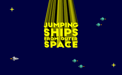 Jumping Ships from Outer Space Banner