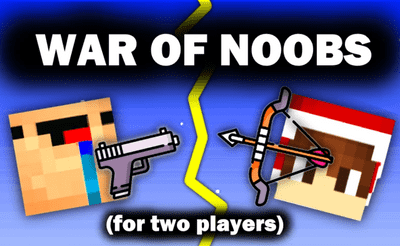 War of Noobs for two players Banner