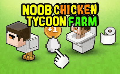 Noob's Chicken Farm Tycoon Banner