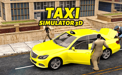 Taxi Simulator 3D Banner