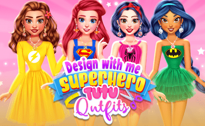 Design With Me SuperHero Tutu Outfits Banner