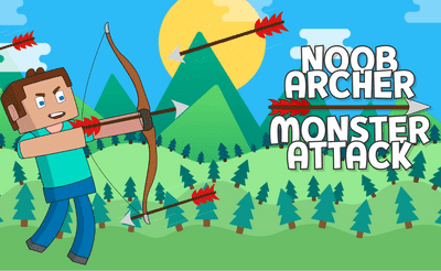Noob Archer Monster Attack Banner
