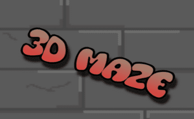 3D Maze Banner