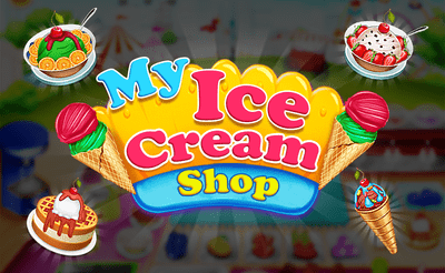 My Ice Cream Shop Banner