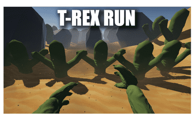 T-Rex Run Banner