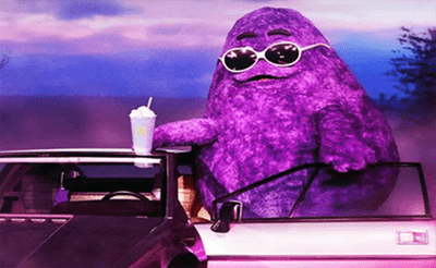 Grimace Shake Hidden Skibidi Toilet Banner