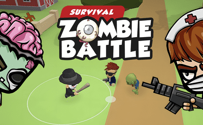 Survival Zombie Battle Banner