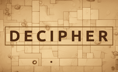 Decipher Banner