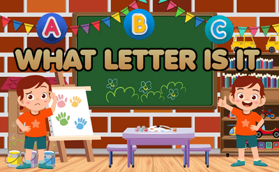 What Letter is It? Banner