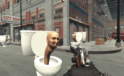 Dead Aim Skibidi Toilets Attack Banner