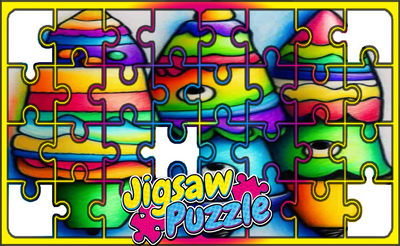 Crayon Jigsaw Jam Banner