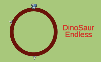 Dinosaur Endless Banner