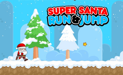Super Santa Run & Jump Banner