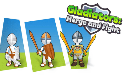 Gladiators Merge and Fight Banner