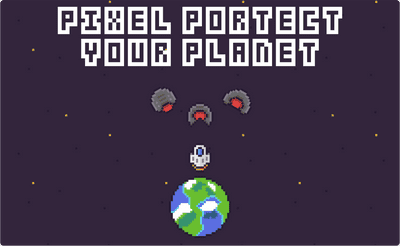 Pixel Protect Your Planet Banner