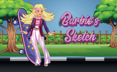 Barbies Sketch Banner