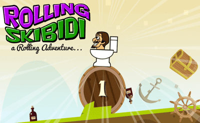 Rolling Skibidi Banner