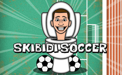 Skibidi Toilet Soccer Banner