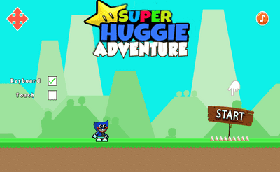 Super Huggie Adventure Banner
